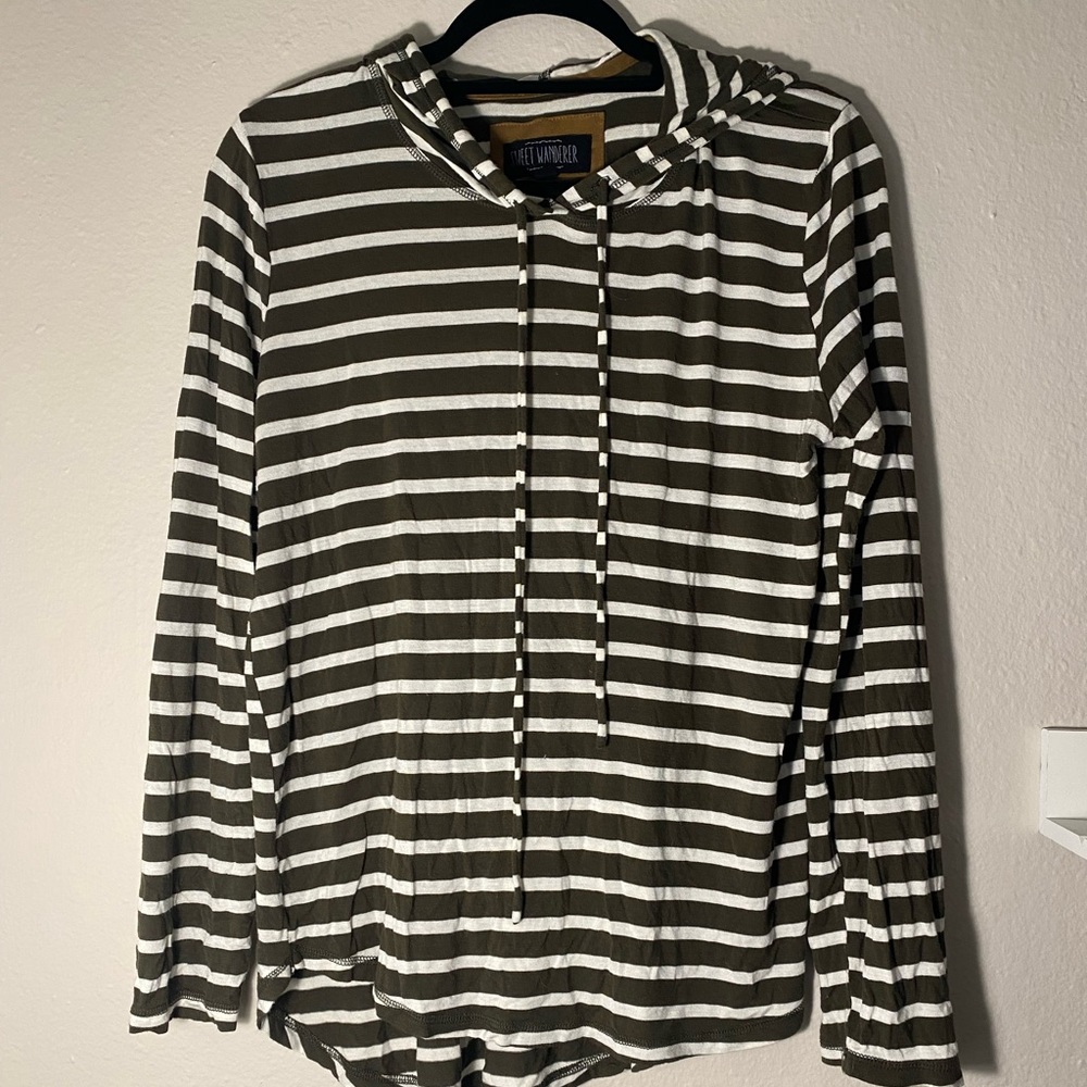 Striped Hoodie